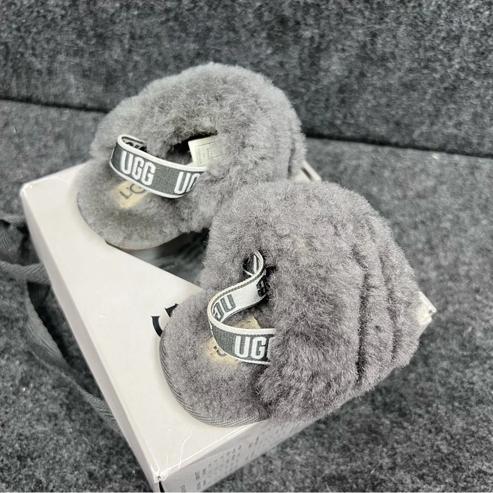 UGG Kids' Fluff Yeah Slide Slipper Size 2/3